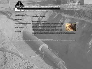 TIMMERS PERSBORINGEN BV W G