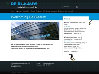 BLAAUW INSTALLATIETECHNIEK BV DE