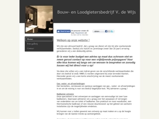 LOODGIETERSBEDRIJF V DE WIJS