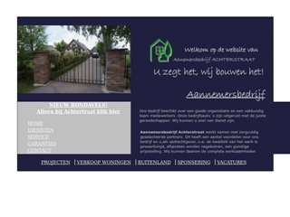 ACHTERSTRAAT AANNEMERSBEDRIJF