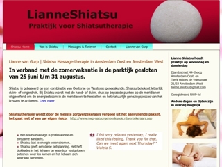 LIANNE VAN GURP SHIATSUMASSAGE