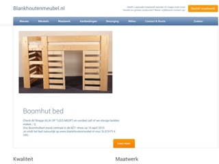 BLANKHOUTENMEUBEL