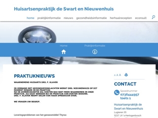 SWART EN NIEUWENHUIS HUISARTSENPRAKTIJK DE