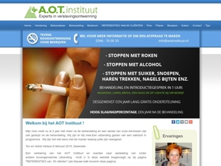 AOT INSTITUUT VOOR ROOK- EN SUIKER- EN ALCOHOLONTWENNING