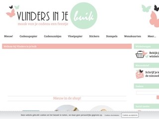 VLINDERS IN JE BUIK
