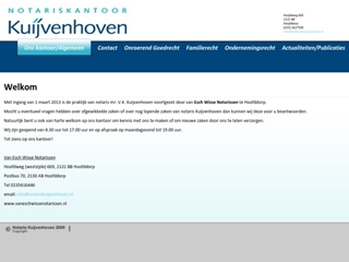 NOTARISKANTOOR V.K. KUIJVENHOVEN BV