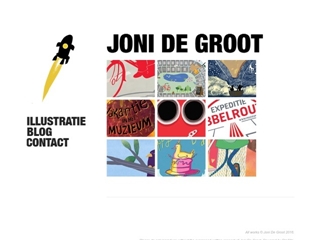 GROOT ILLUSTRATIEF ONTWERP JONI DE