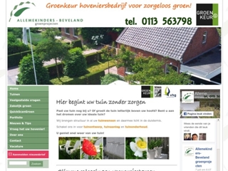 ALLEMEKINDERS-BEVELAND GROENPROJECTEN