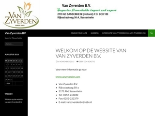 ZIJVERDEN BV VAN