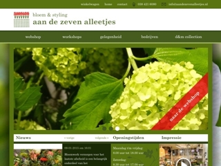 BLOEM & STYLING AAN DE ZEVEN ALLEETJES