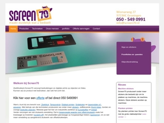 SCREEN 70 ZEEFDRUK BV