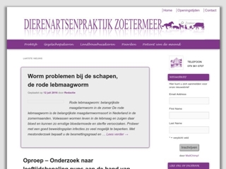 DIERENARTSENMAATSCHAP ZOETERMEER EO