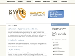 SWH AUTOMATISERING