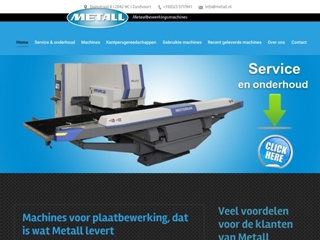 METALL METAALBEWERKINGSMACHINES