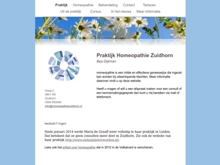 PRAKTIJK HOMEOPATHIE ZUIDHORN