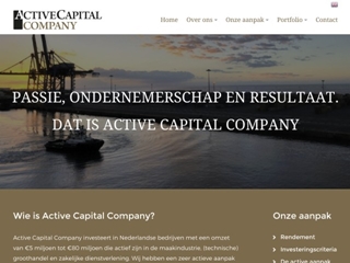 ACTIVE CAPITAL COMPANY BV