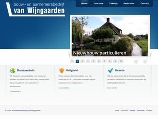 WIJNGAARDEN BOUW- EN AANNEMERSBEDRIJF FA VAN