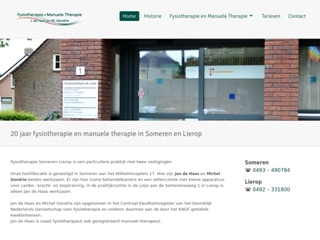 FYSIOTHERAPIE EN MANUELE THERAPIE J DE HAAS & M GONDRIE
