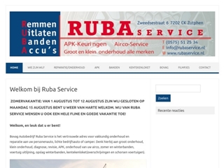 AUTOBEDRIJF RUBA SERVICE GARAGE EN BANDENSPECIALIST