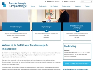 PRAKTIJK VOOR PARODONTOLOGIE EN IMPLANTOLOGIE NIJMEGEN
