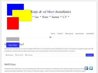 INSTALLATIEBEDRIJF KATJE & VD MEER