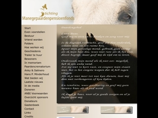 MANEGEPAARDEN PENSIOENFONDS STICHTING