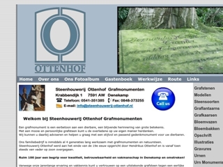 STEENHOUWERIJ OTTENHOF GRAFMONUMENTEN