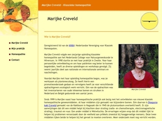 CREVELD M C KLASSIEKE HOMEOPATHIE