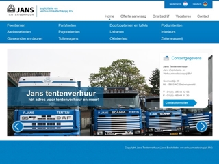 JANS TENTENVERHUUR BV