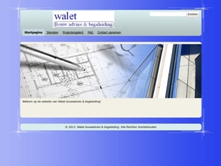 WALET BOUW, ADVIES EN BOUWBEGELEIDING