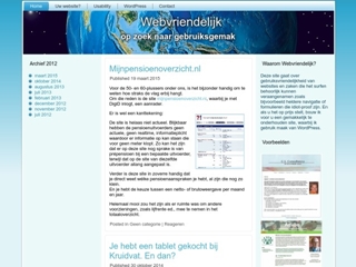 WEBVRIENDELIJK
