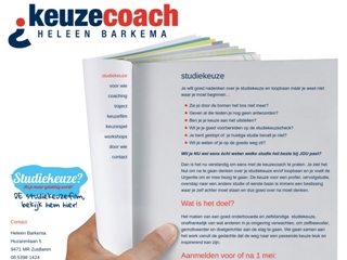 BARKEMA KEUZECOACH HELEEN
