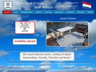 AMSTERDAM CRUISER BOAT RENTALS