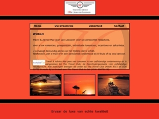 TRAVEL & ADVICE MAR-JEAN VAN LEEUWEN