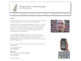 KRIJGSMAN ONTSPANNING & SPORTMASSAGE EDU