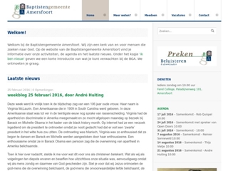 BAPTISTEN GEMEENTE AMERSFOORT